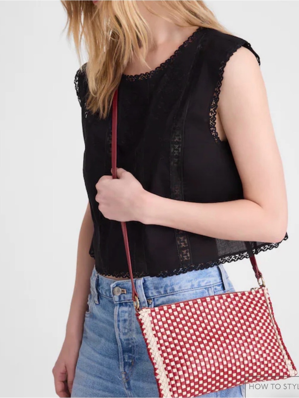MADEWELL The Signature Woven Crossbody Pouch Oa246
